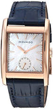 Movado Heritage Mother of Pearl White Dial Blue Leather Strap Watch For Women - 3650052 Buy Now By Movado