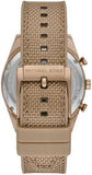 Michael Kors Warren Chronograph Beige Dial Beige Nylon Strap Watch for Men - MK9145 Buy Now By Michael Kors