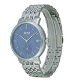 Hugo Boss Corporal Blue Dial Silver Steel Strap Watch for Men - 1513642 Buy Now By Hugo Boss