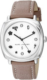 Marc Jacobs Mandy Silver Dial Brown Leather Strap Watch for Women - MJ1563 Buy Now By Marc Jacobs