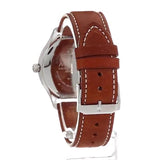 Movado Heritage Calendoplan Black Dial Brown Leather Strap Watch for Men - 3650001 Buy Now By Movado