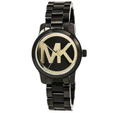 Michael Kors Runway Black Dial Black Steel Strap Watch for Women - MK6057 Buy Now By Michael Kors
