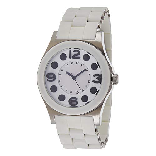 Marc Jacobs Rock White Dial White Silicone Strap Watch for Women - MBM2532 Buy Now By Marc Jacobs