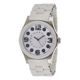 Marc Jacobs Rock White Dial White Silicone Strap Watch for Women - MBM2532 Buy Now By Marc Jacobs