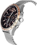 Tommy Hilfiger Gavin Chronograph Quartz Grey Dial Silver Mesh Bracelet Watch for Men - 1791466 Buy Now By Tommy Hilfiger