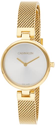 Calvin Klein Authentic White Dial Rose Gold Mesh Bracelet Watch for Women - K8G23526 Buy Now By Calvin Klein