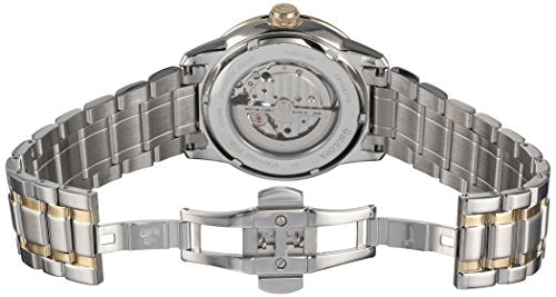 Bulova BVA Skeleton Silver Dial Two Tone Steel Strap Watch for Men - 98A123 Buy Now By Bulova
