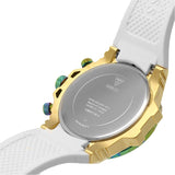 Guess Fusion Chronograph White Dial White Leather Strap Watch For Women - GW0553L2 Buy Now By Guess