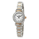 Coach Madison Crystals Silver Dial Two Tone Steel Strap Watch for Women - 14502404 Buy Now By Coach
