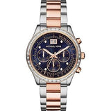 Michael Kors Brinkley Blue Dial Two Tone Steel Strap Watch for Women - MK6205 Buy Now By Michael Kors