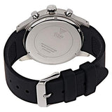 Guess Fuel Multifunction White Dial Black Rubber Strap Watch for Men - W0802G1 Buy Now By Guess