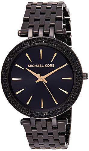 Michael Kors Darci Black Dial Black Steel Strap Watch for Women - MK3337 Buy Now By Michael Kors