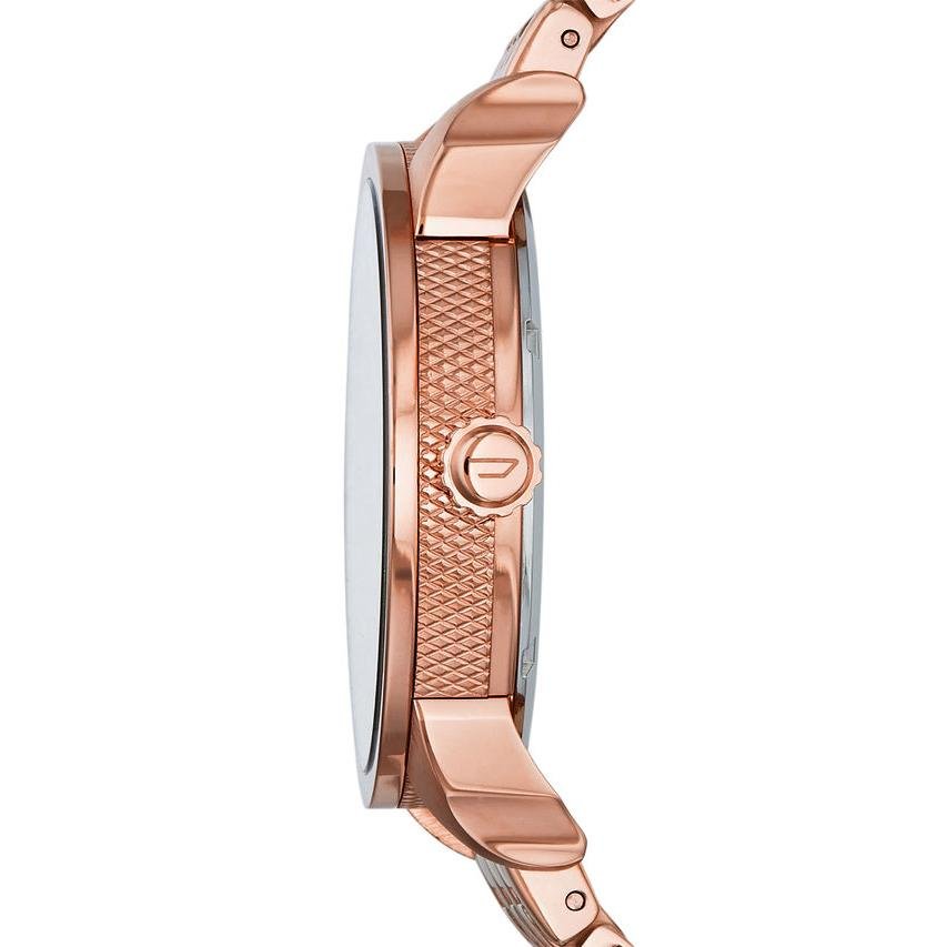 Diesel Mini Daddy Rose Gold Dial Rose Gold Steel Strap Watch For Men - DZ7318 Buy Now By Diesel