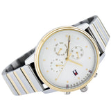 Tommy Hilfiger Blake Silver Dial Two Tone Steel Strap Watch for Women - 1781908 Buy Now By Tommy Hilfiger