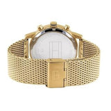 Tommy Hilfiger Kane White Dial Gold Mesh Bracelet Watch for Men - 1710403 Buy Now By Tommy Hilfiger