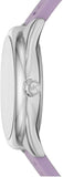 Michael Kors Janelle Three Hand Purple Dial Purple Rubber Strap Watch For Women - MK7143 Buy Now By Michael Kors