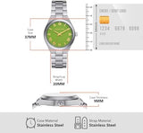 Michael Kors Lennox Three-Hand Green Dial Silver Steel Strap Watch for Women - MK7463 Buy Now By Michael Kors
