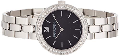 Swarovski Daytime Rhinestone Grey Dial Silver Steel Strap Watch for Women - 5213681 Buy Now By Swarovski