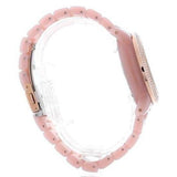 Michael Kors Runway Chronograph White Dial Pink Steel Strap Watch for Women - MK7424 Buy Now By Michael Kors