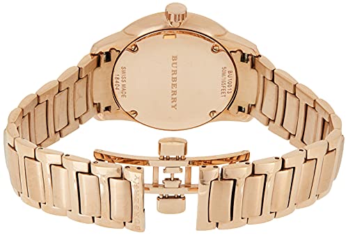 Burberry The Classic Rose Gold Dial Rose Gold Steel Strap Watch for Men - BU10013 Buy Now By Burberry