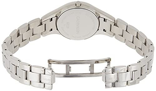 Calvin Klein Simplicity Black Dial Silver Steel Strap Watch for Women - K4323130 Buy Now By Calvin Klein