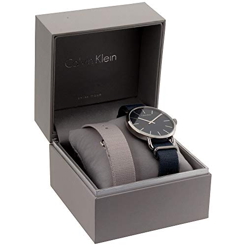 Calvin Klein Even Green Dial Green NATO Strap Watch for Men - K7B211WL Buy Now By Calvin Klein