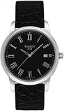 Tissot Classic Dream Black Dial Black Leather Strap Watch for Men - T033.410.16.053.01 Buy Now By Tissot