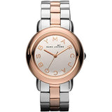 Marc Jacobs Marc Silver Dial Two Tone Steel Strap Watch for Women- MBM3170 Buy Now By Marc Jacobs