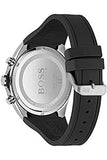 Hugo Boss Distinct Black Dial Black Rubber Strap Watch for Men - 1513855 Buy Now By Hugo Boss