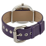Marc Jacobs Marc Purple Dial Purple Leather Strap Watch for Women - MBM8530 Buy Now By Marc Jacobs