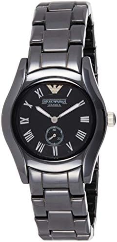 Emporio Armani Ceramica Quartz Black Dial Black Steel Strap Watch For Women - AR1402 Buy Now By Emporio Armani