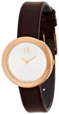 Calvin Klein Firm White Dial Brown Leather Strap Watch for Women - K3N236G6 Buy Now By Calvin Klein