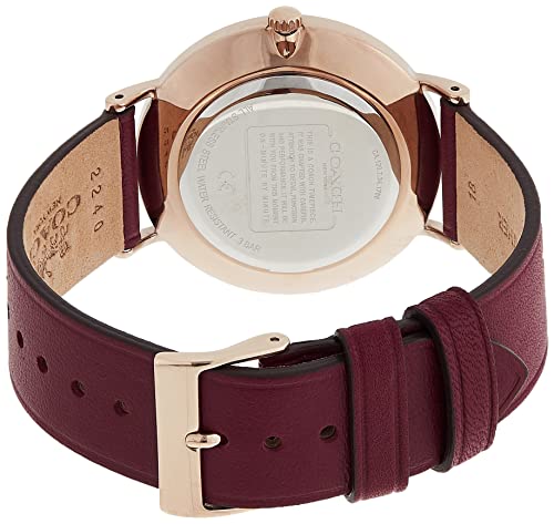 Coach Perry Red Dial Red Leather Strap Watch for Women - 14503852 Buy Now By Coach