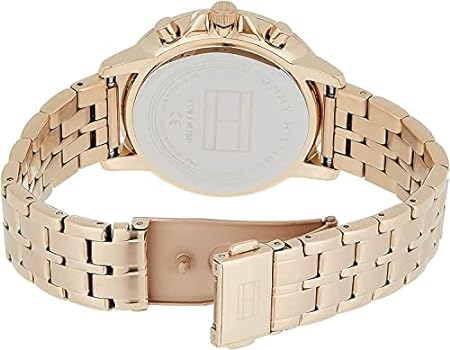 Tommy Hilfiger Madison Chronograph Quartz Rose Gold Dial Rose Gold Steel Strap Watch For Women - 1782190 Buy Now By Tommy Hilfiger