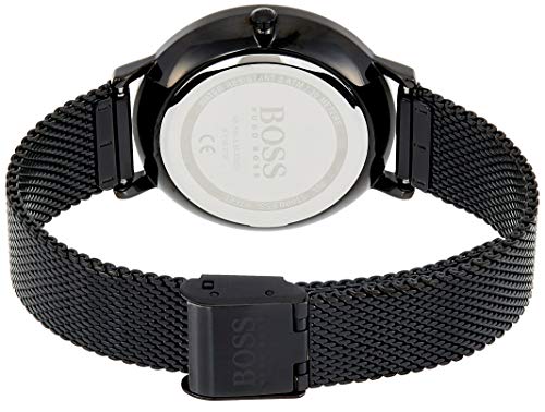 Hugo Boss Infinity Black Dial Black Mesh Bracelet Watch for Women -1502521 Buy Now By Hugo Boss