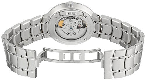 Movado 1881 Automatic Silver Dial Silver Steel Strap Watch for Men - 606915 Buy Now By Movado