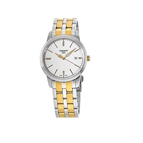 Tissot T Classic Dream White Dial Two Tone Steel Strap Watch for Men - T033.410.22.011.01 Buy Now By Tissot