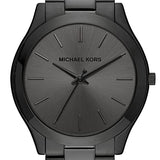 Michael Kors Slim Runway Black Dial Black Steel Strap Watch for Men - MK8507 Buy Now By Michael Kors