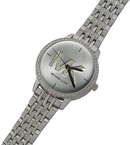 Michael Kors Melissa Quartz Silver Dial Silver Steel Strap Watch for Women - MK4370 Buy Now By Michael Kors