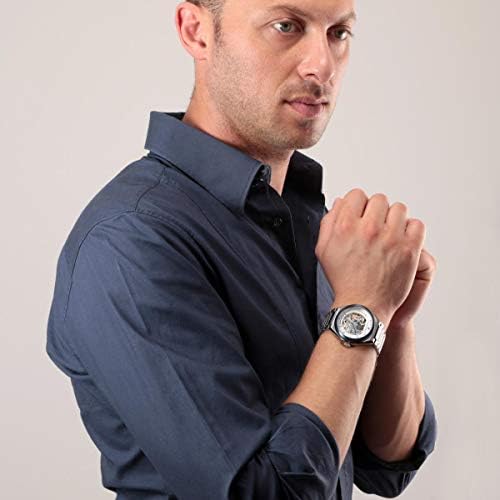 Maserati Triconic Automatic Skeleton Grey Dial Silver Steel Strap Watch For Men - R8823139002 Buy Now By Maserati