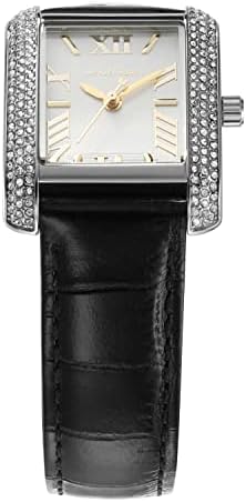 Michael Kors Emery Three Hand Silver Dial Black Leather Strap Watch For Women - MK4696 Buy Now By Michael Kors