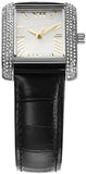 Michael Kors Emery Three Hand Silver Dial Black Leather Strap Watch For Women - MK4696 Buy Now By Michael Kors