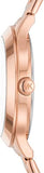 Michael Kors Slim Runway Rose Gold Dial Rose Gold Steel Strap Watch for Women - MK4658 Buy Now By Michael Kors