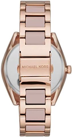 Michael Kors Janelle Three Hand Rose Gold Dial Two Tone Steel Strap Watch For Women - MK7135 Buy Now By Michael Kors