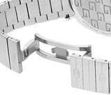 Gucci Grip x Disney Quartz Silver Dial Silver Steel Strap Unisex Watch - YA157419 Buy Now By Gucci