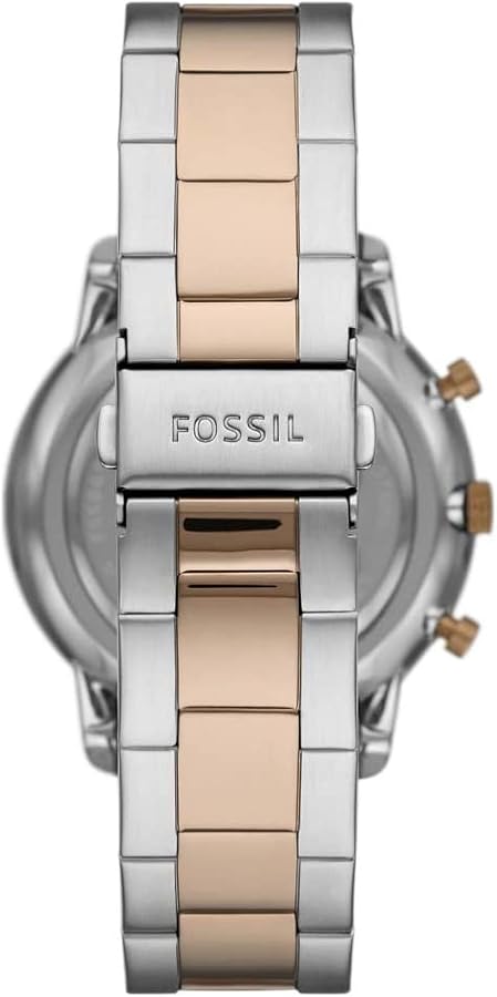 Fossil Neutra Chronograph Brown Dial Two Tone Steel Strap Watch for Men - FS5869 Buy Now By Fossil
