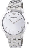 Emporio Armani Classic Quartz Silver Dial Silver Steel Strap Watch For Men - AR1745 Buy Now By Emporio Armani
