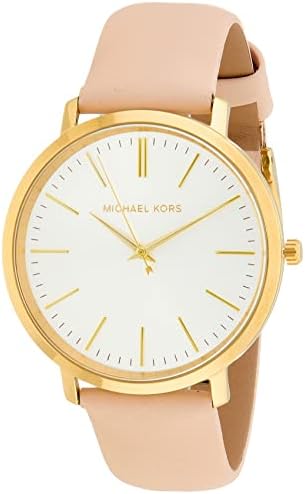 Michael Kors Jaryn Quartz Gold Dial Pink Leather Strap Watch For Women - MK2471 Buy Now By Michael Kors