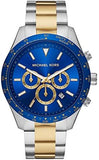 Michael Kors Layton Chronograph Blue Dial Two Tone Steel Strap Watch For Men - MK8825 Buy Now By Michael Kors