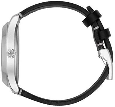 Gucci G Timeless Quartz Grey Dial Grey Leather Strap Watch For Men - YA1264058 Buy Now By Gucci